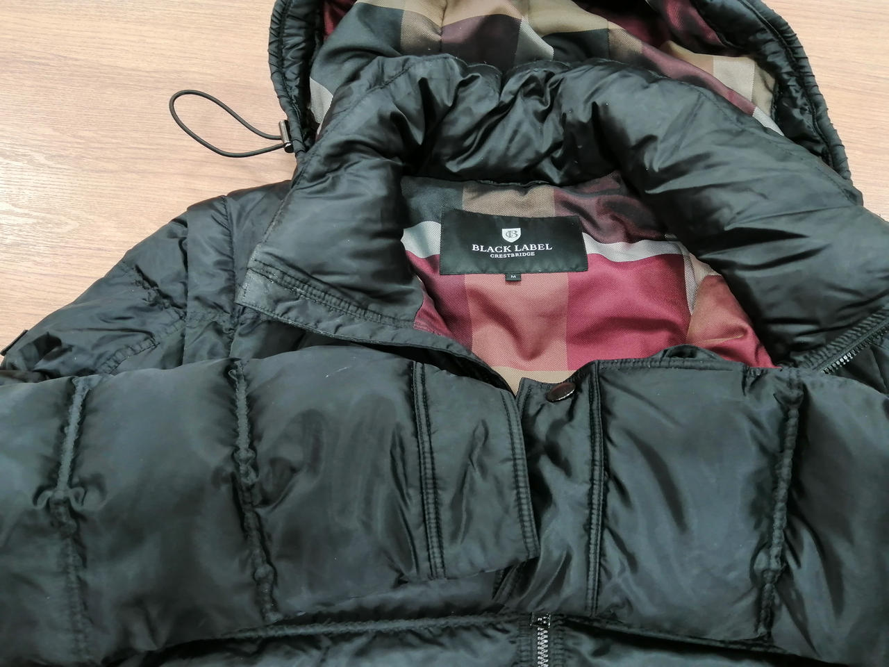 襟元にお汚れがございます