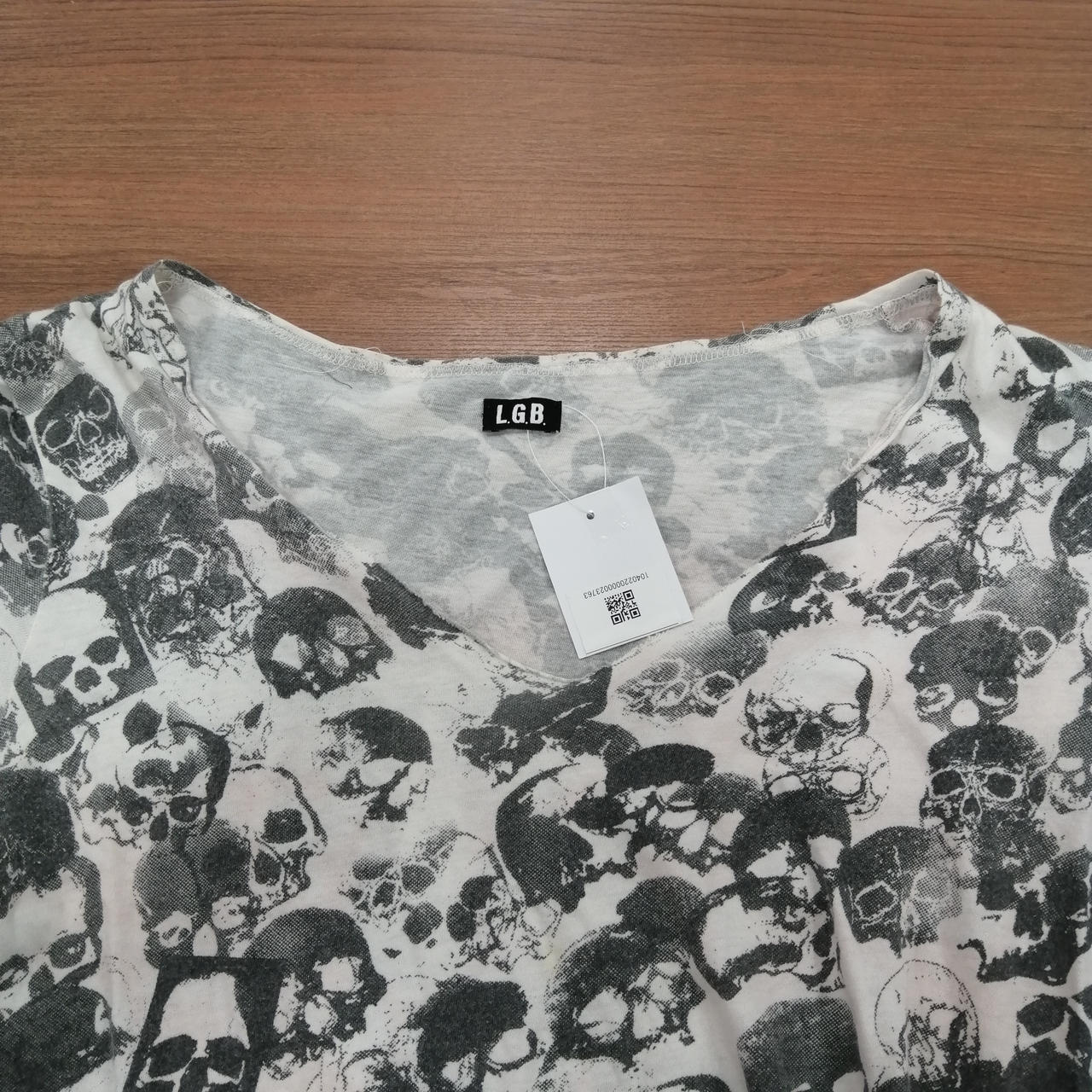 LGB|スカルVネックTシャツ|【ハードオフ公式通販】オフモール