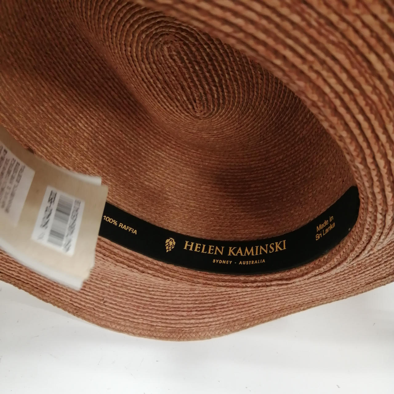 即発送 Helen Kaminski ブラウン ストローハット 中折れ 中古美品 HELEN KAMINSKI|ストローハット|【ハードオフ公式通販】オフモール