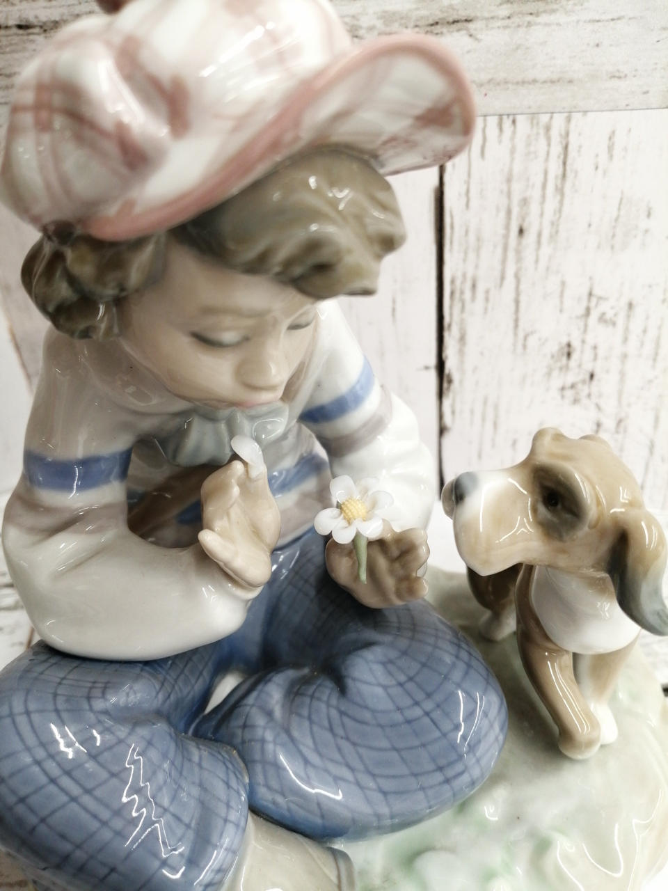 リヤドロ LLADRO マーガレットの花占い 希少 美品 【公式通販】