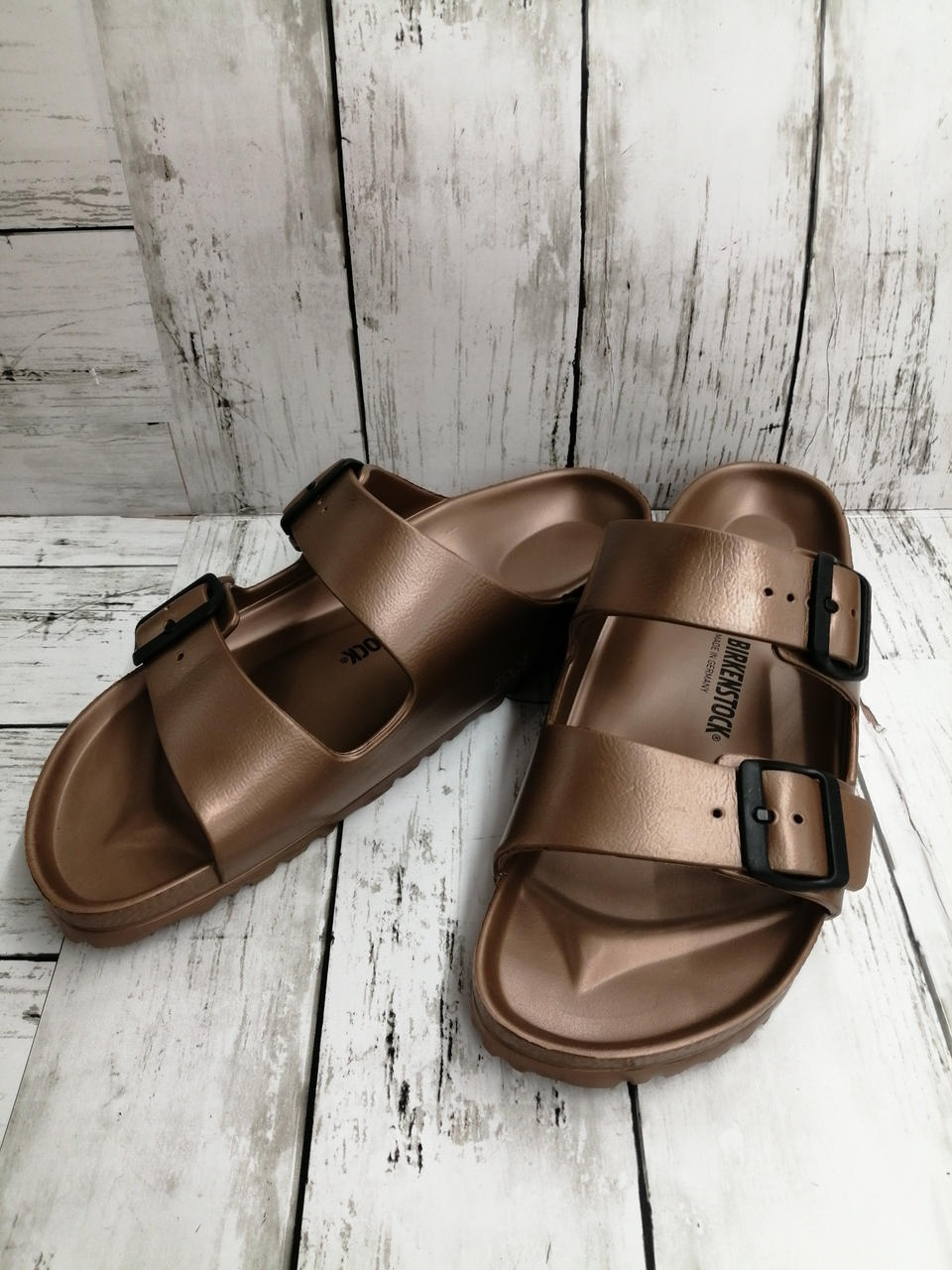 ビルケンシュトック(BIRKENSTOCK)ビルケンシュトック ダブルストラップラバーサンダルHARDOFFオフモール（オフモ