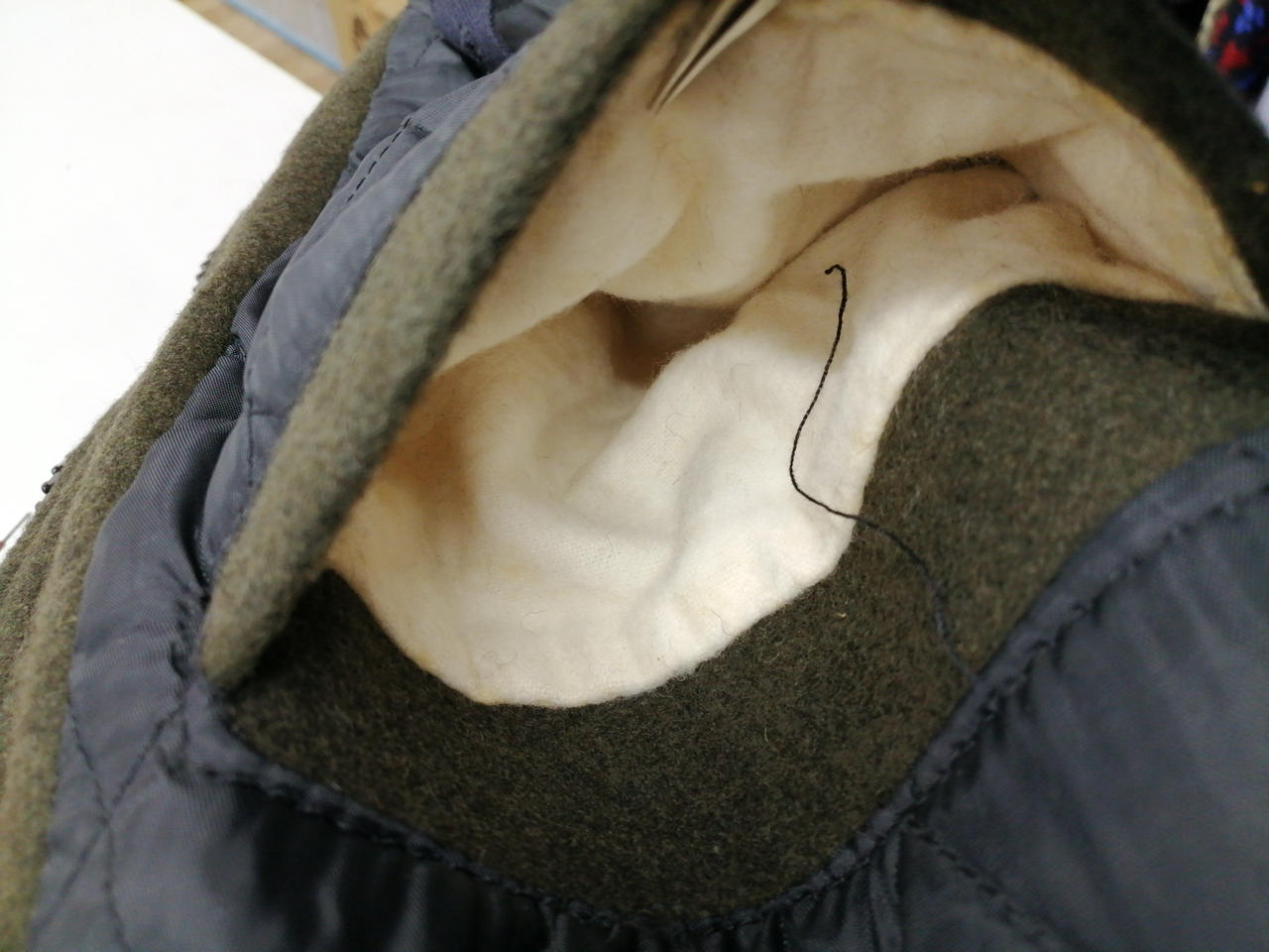内ポケット中汚れ