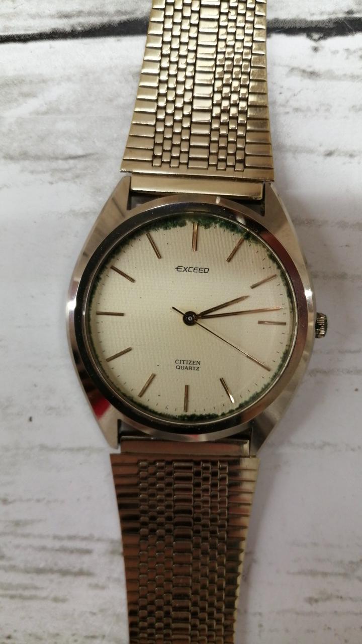 シンズン EXCEED クォーツ 腕時計 CITIZEN EXCEED シチズン エクシード 14K クォーツ 腕時計