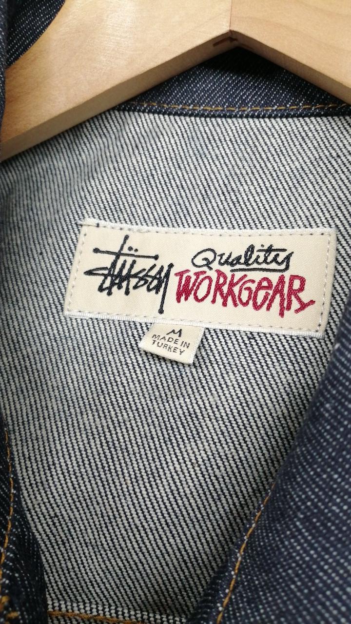 Stussy Quality Workgear M バーガンディジャケット STUSSY】☆ジャケット☆ WORKGEAR JACKET (STUSSY/ジャケット