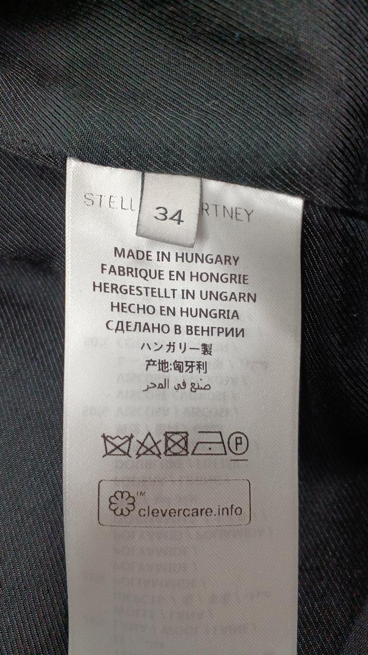 STELLA McCARTNEY ネップウールダブルチェスターコート タグ付 STELLA McCARTNEY ネップウールダブルチェスターコート タグ付