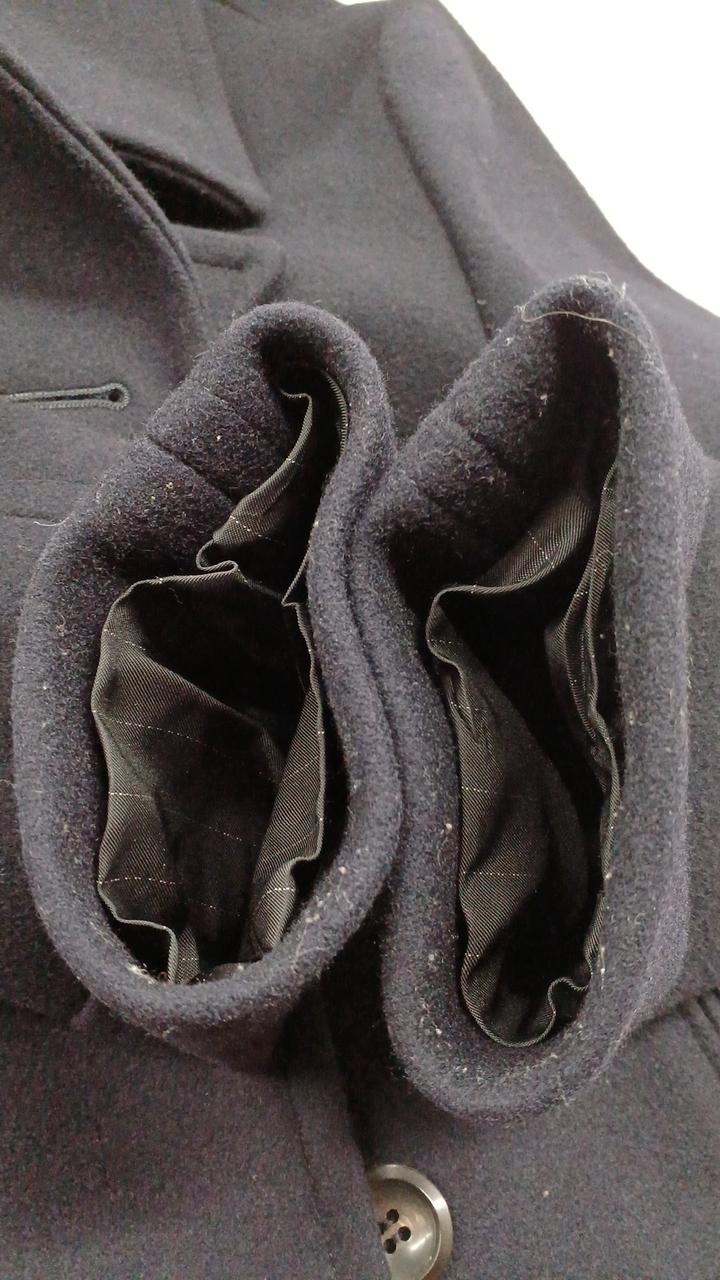 袖口毛玉、擦れ