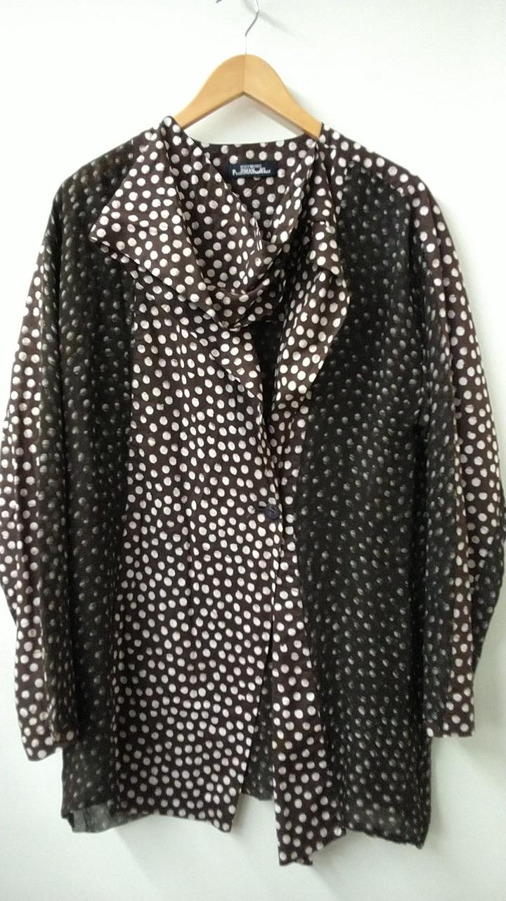 美品　希少　ISSEY MIYAKE 2014SS ジャケット　羽織り　ドット 美品 希少 ISSEY MIYAKE 2014SS ジャケット 羽織り ドット