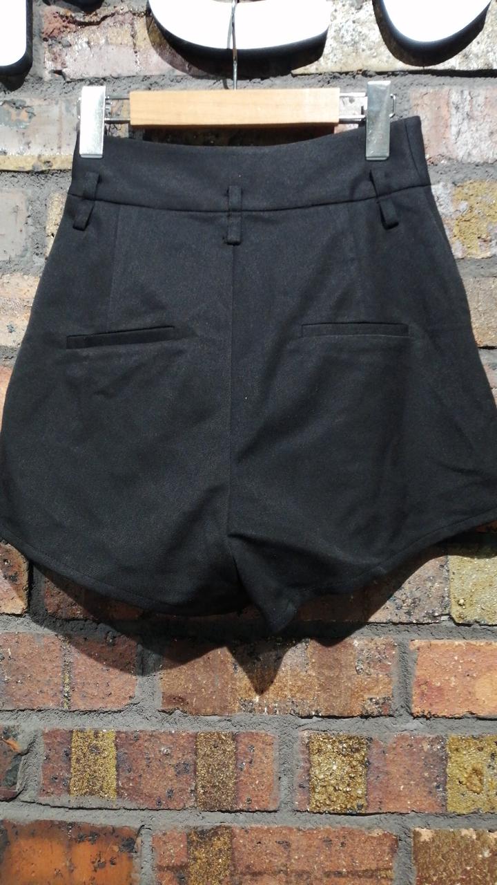 ダーリッチ darich ダブルクロスベルトショートパンツ BLK S