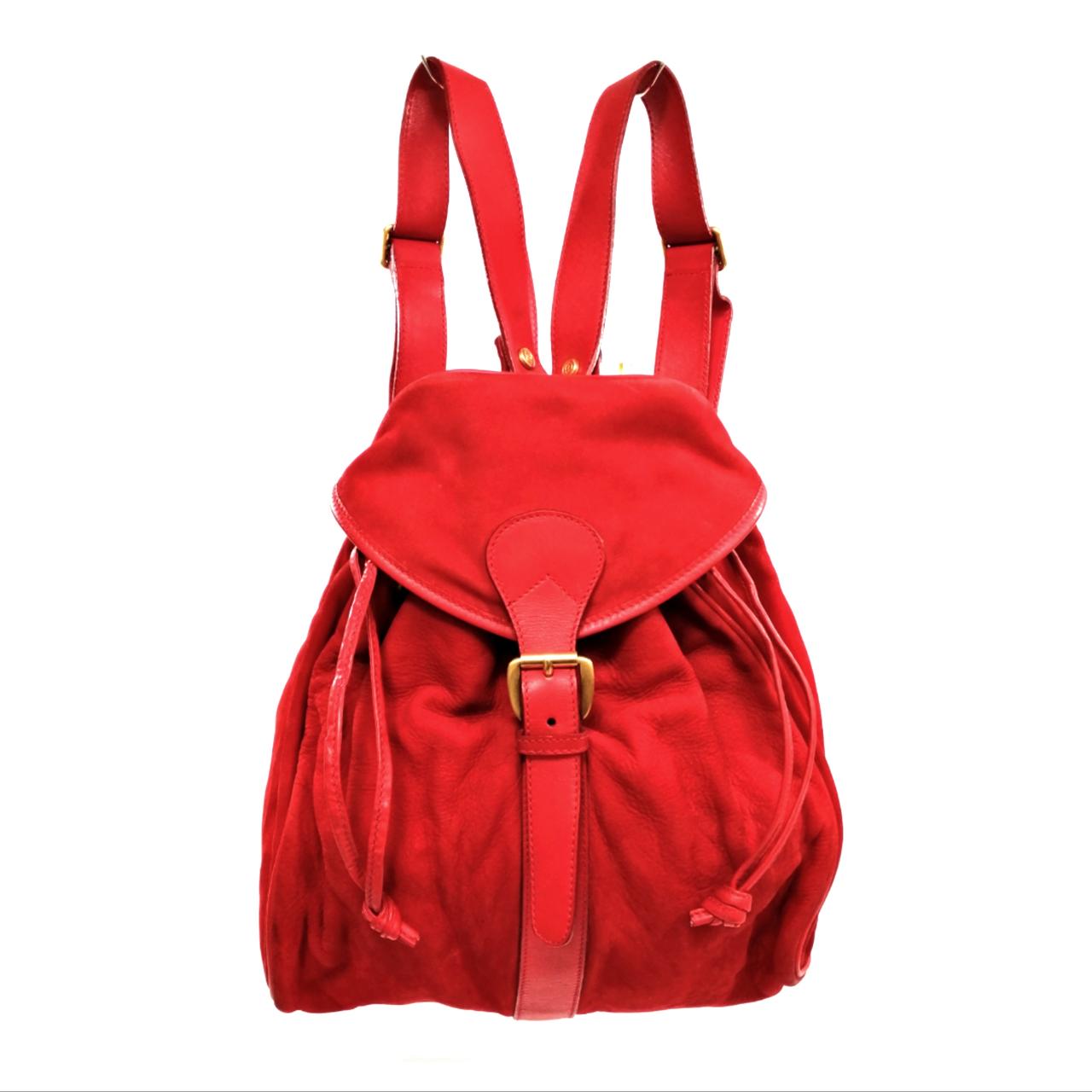 old GUCCI レザーリュック バッグパック