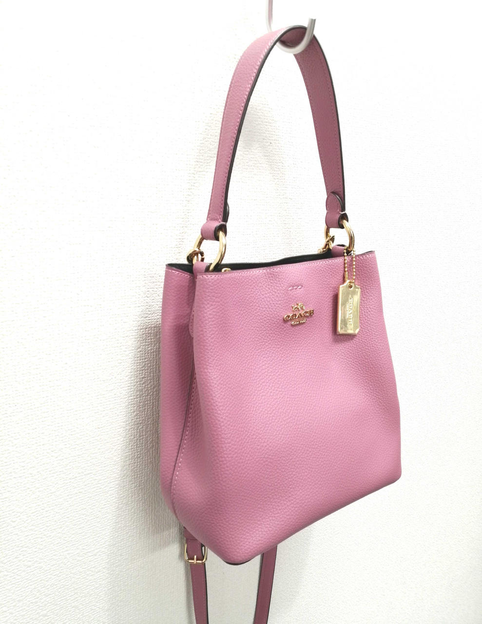 コーチ(COACH)|スモールタウンバケットバッグ|HARDOFFオフモール  