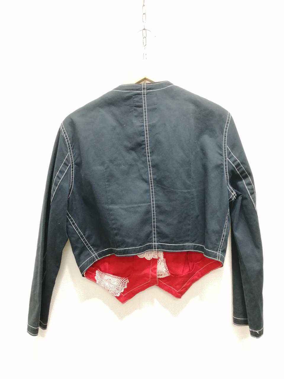ジャケット　モスキーノ MOSCHINO アーカイブSafety Pin Zip FrontJacket