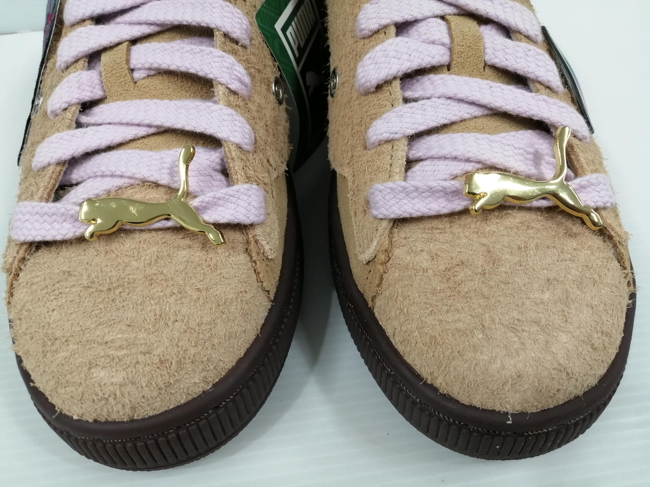 【未使用】PUMA × X-girl スニーカー スウェード ベージュ 23cm 未使用】PUMA × X-girl スニーカー スウェード ベージュ 23cm