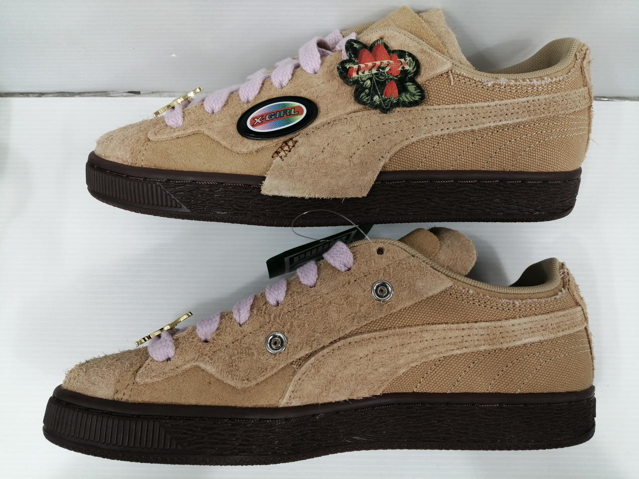 PUMA|X-GIRL × PUMA スウェードスニーカー|HARDOFFオフモール