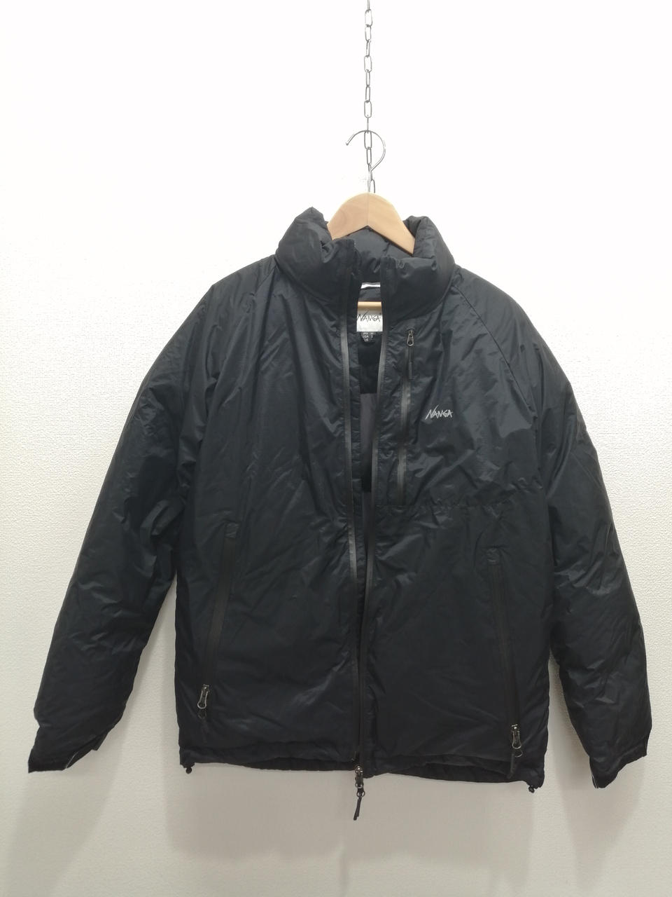 【美品】23区GOLF 黒ダウンジャケット DESCENTE GOLF デサントゴルフ レディース エアーポケット