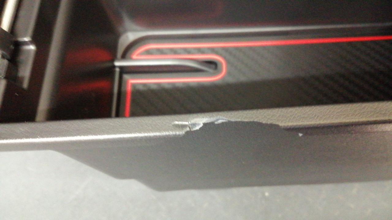 欠けがあります