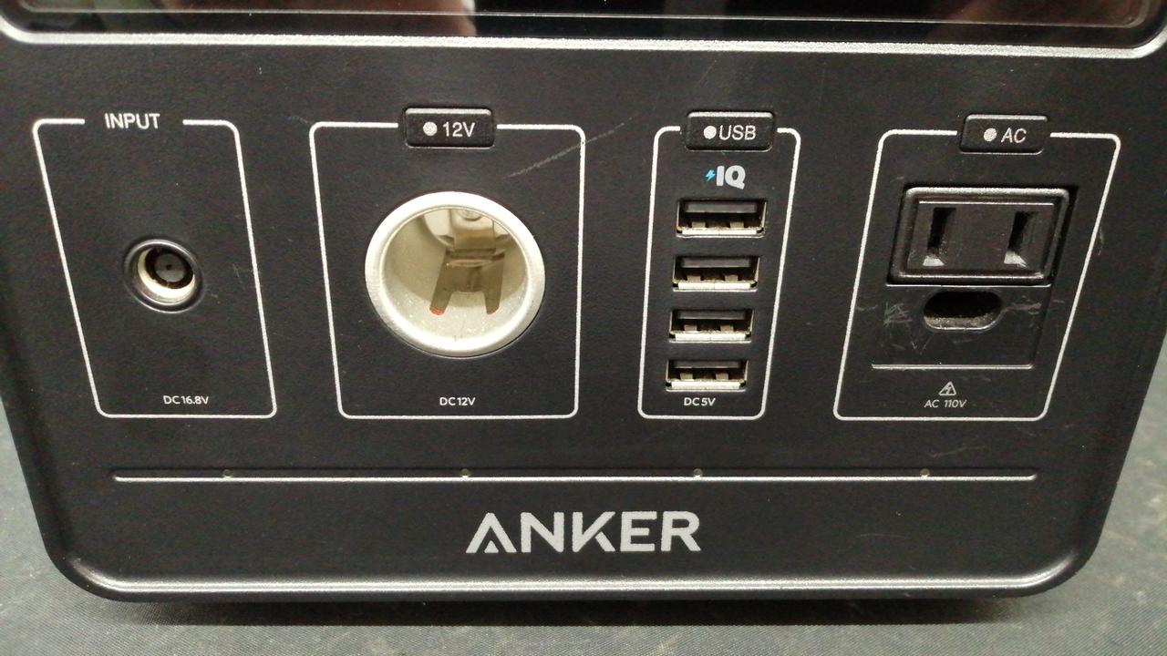 【中古美品】Anker PowerHouse 大容量 ポータブル電源 3000回以上使える大容量ポータブル電源。アンカーから新モデル
