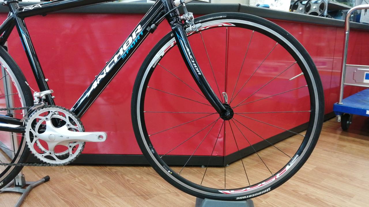 ANCHOR RS0 ロードバイク ブラック/レッド ANCHOR ROADBIKE RIS9 ELITE 2015