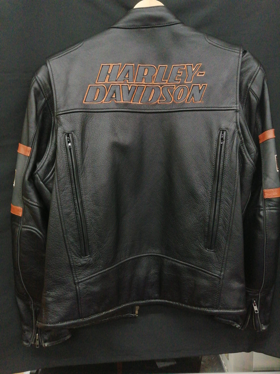 背中特大イーグル型押し　HARLEY-DAVIDSON L XL ライダース HARLEY DAVIDSON|ライダースジャケット|【ハードオフ公式通販】オフ