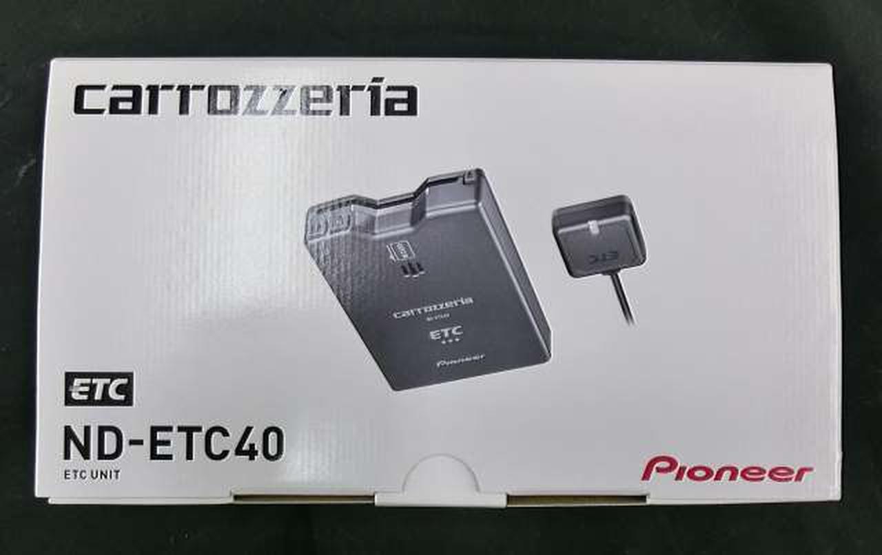 PioneerカロッツェリアETC車載器ND-ETC40 カロッツェリア ND-ETC40 パイオニア ETC車載器 アンテナ分離型 単体