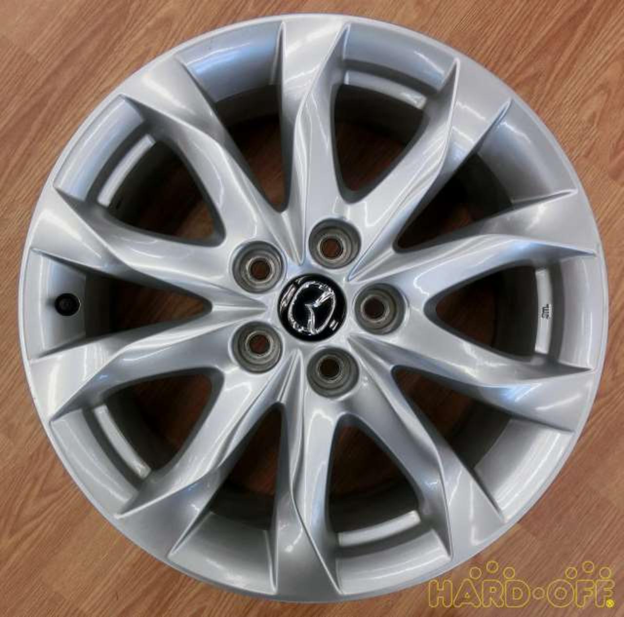 しげさん専用③【3本目/4本】MAZDA3純正ホイール(ブラックメタリック塗装)