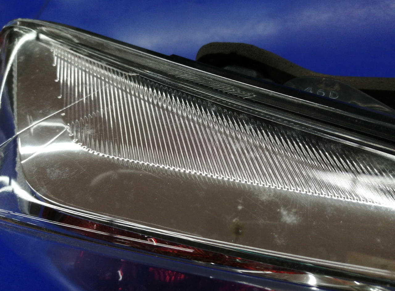 レンズ上面、キズヨゴレ