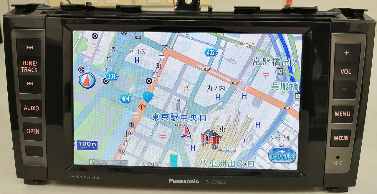 C26系セレナ　Panasonic CN-L800SED オプションナビ C26】セレナ専用ナビ パナソニックCN-L800SED取り付け⑥（日産