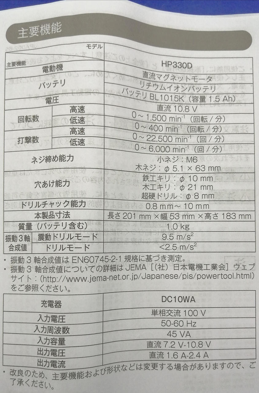 製品仕様