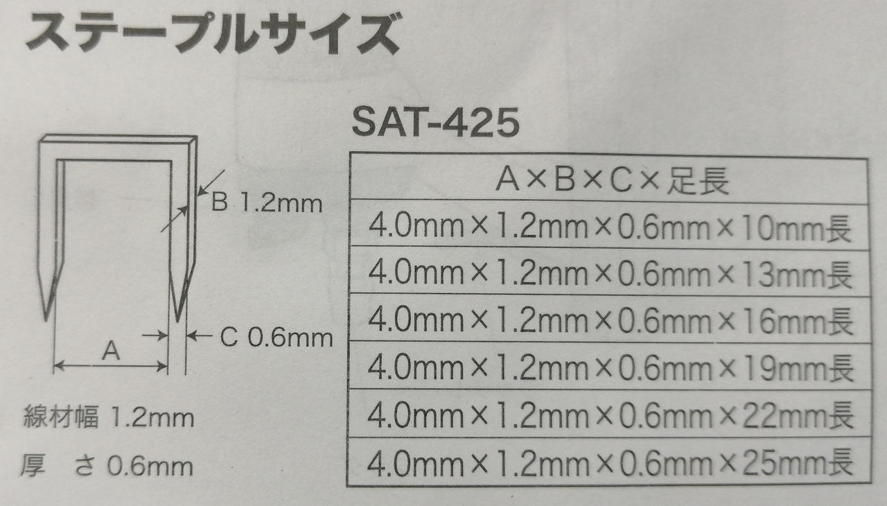 製品仕様②