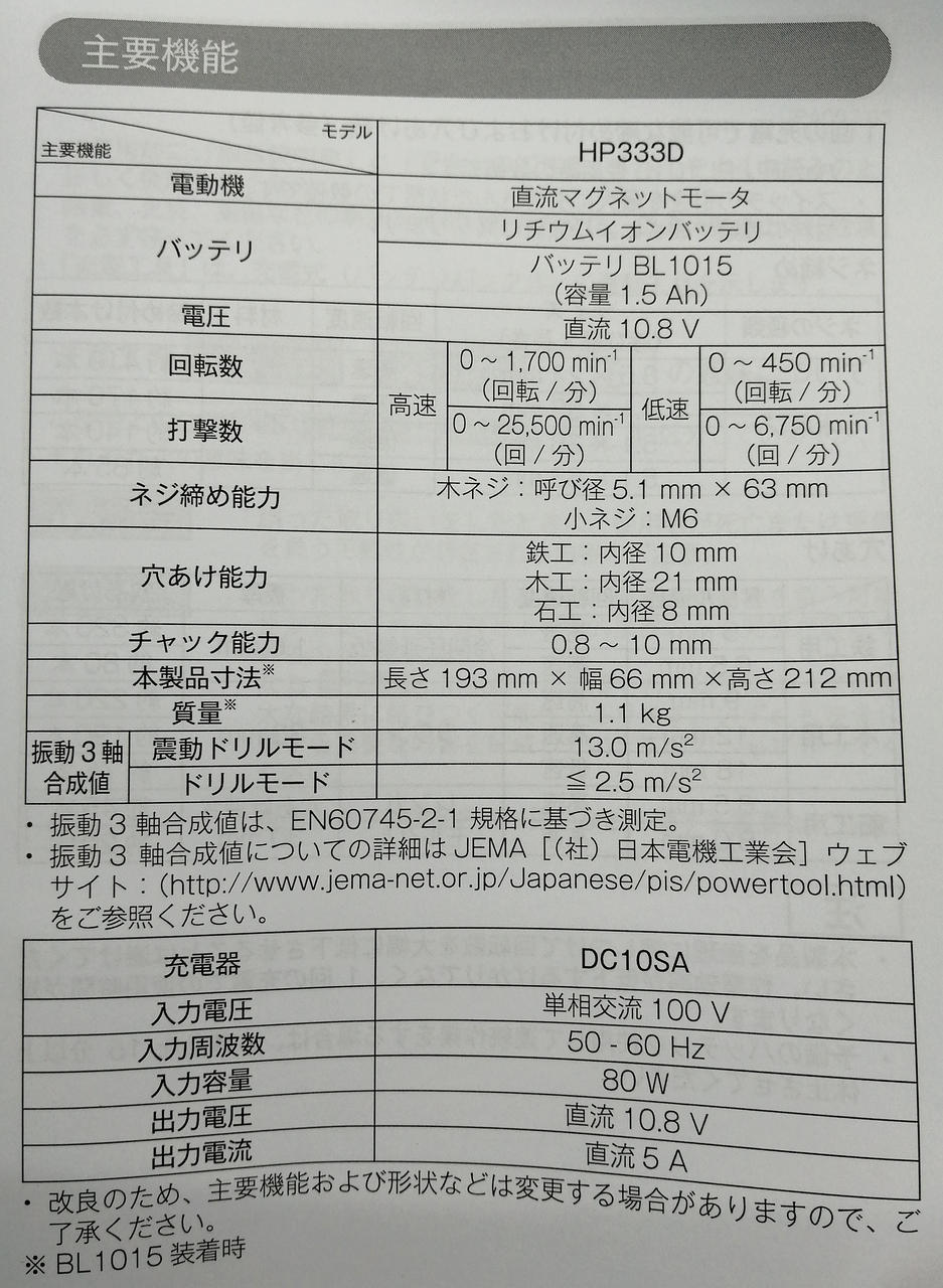 製品仕様
