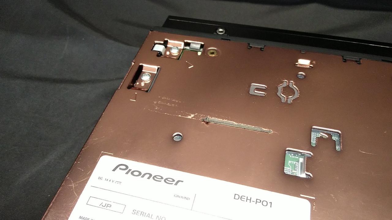 テープ跡があります