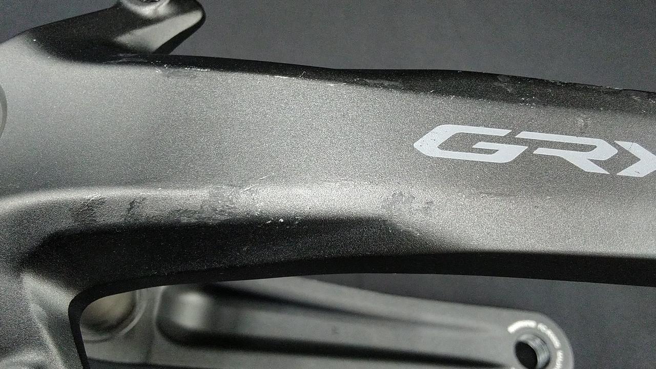 すりキズがあります