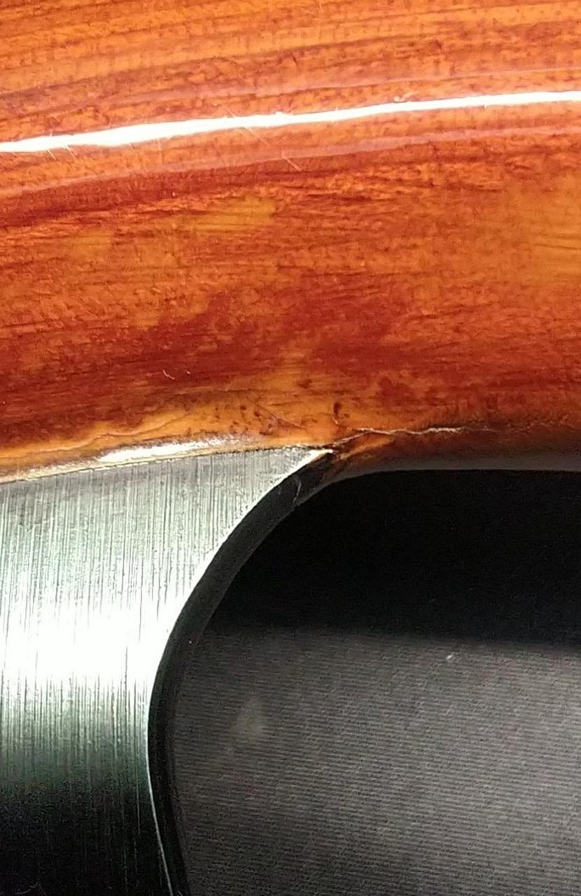 クラックがあります