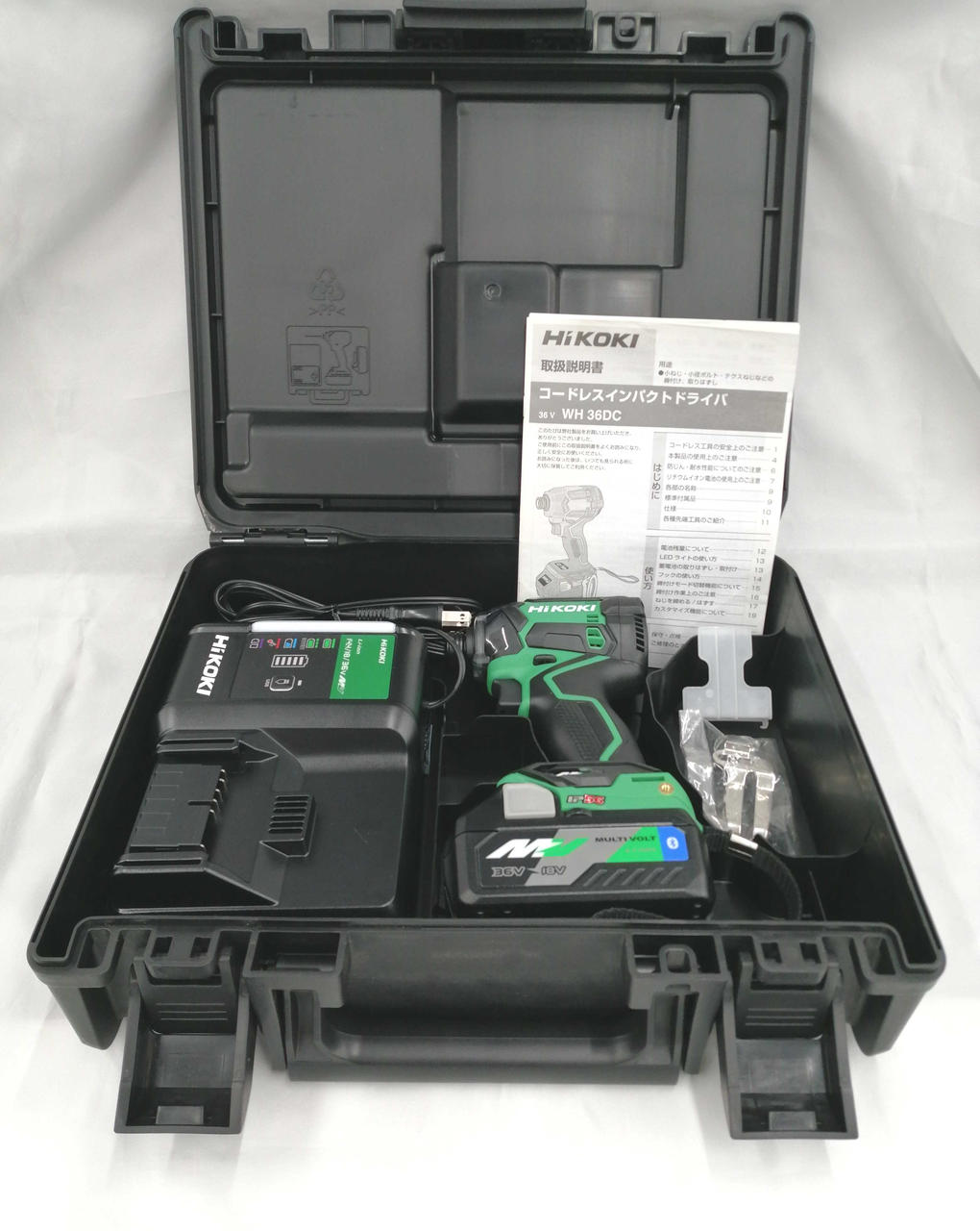 HIKOKI 型番：WH36DC コードレスインパクトドライバ