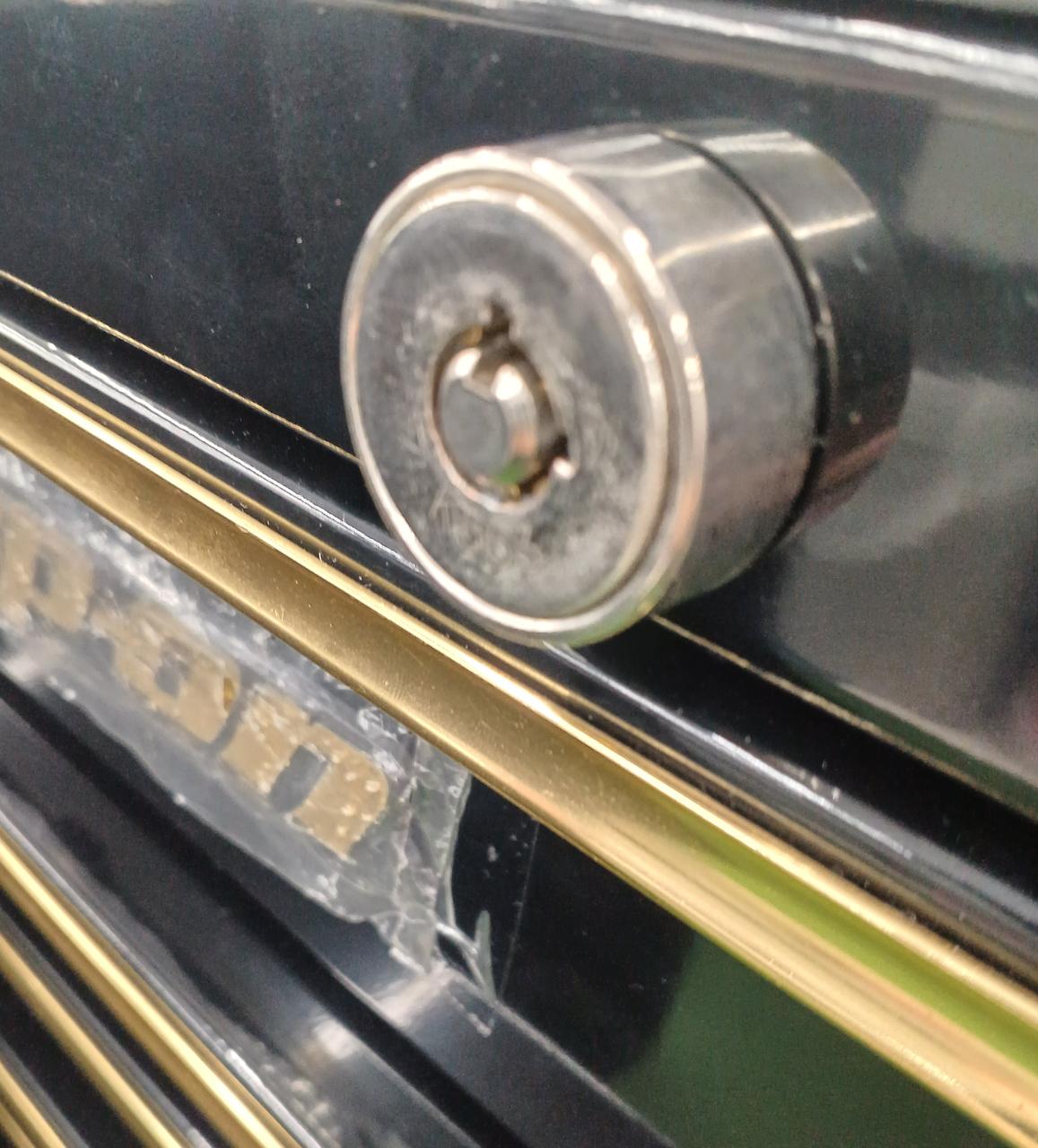 カギありません。