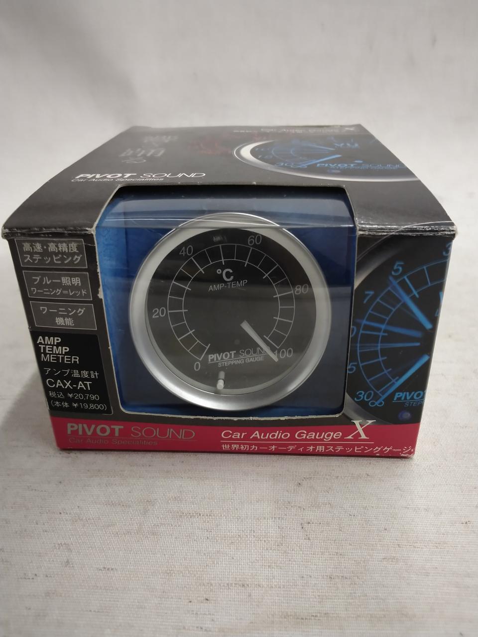 pivot サウンドメーター　VU計　アンプ温度計　電圧計 pivot サウンドメーター VU計 アンプ温度計 電圧計 - メルカリ