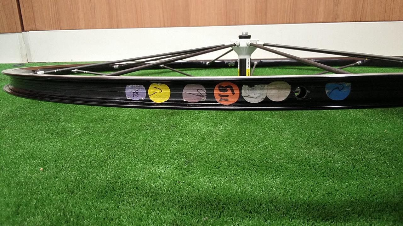 シールが付いています