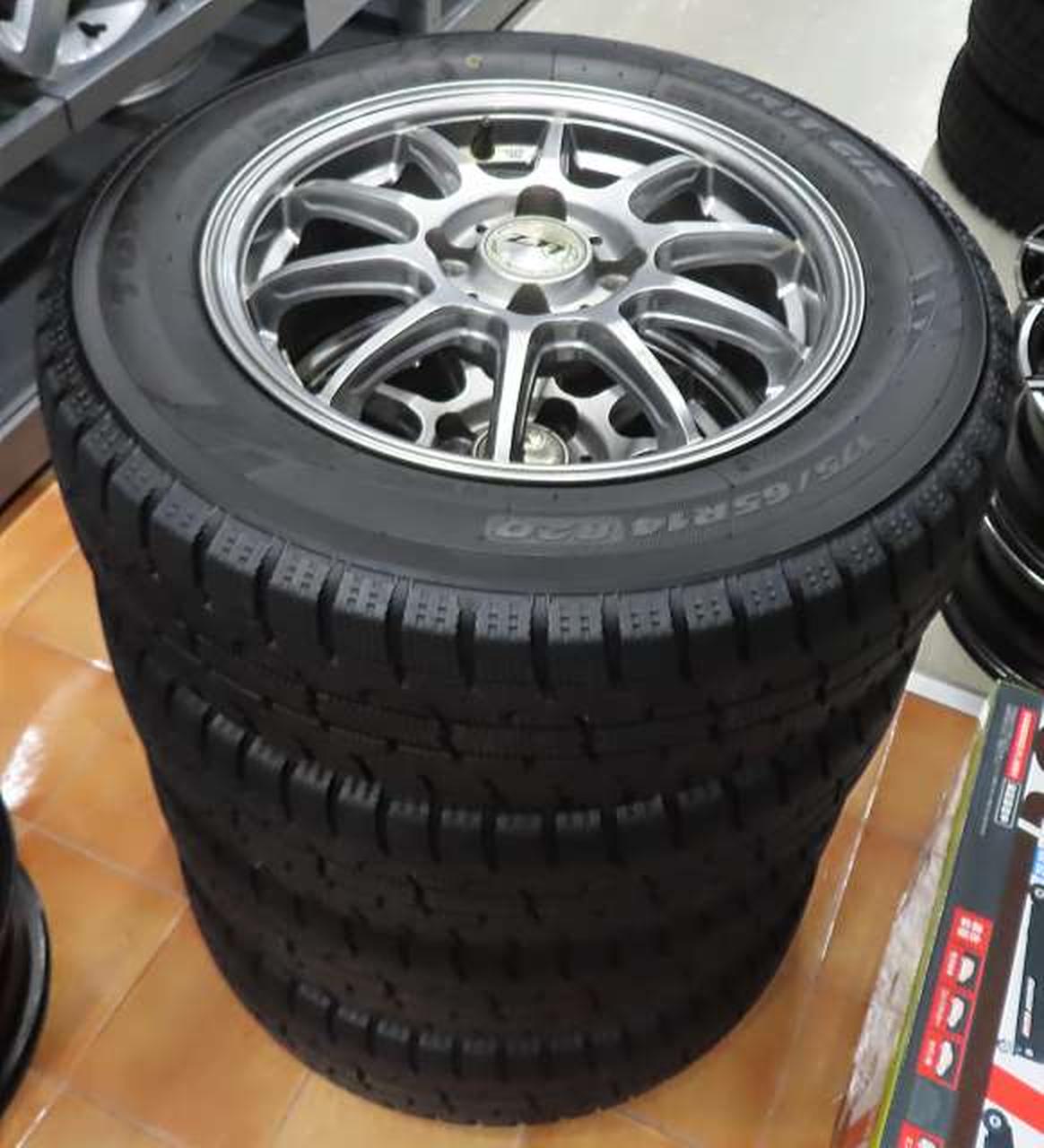 TOYO 型番：GARIT GIZ 21年製/LCZ 175/65R14　14×5.5J+38 100 4H 19,250円