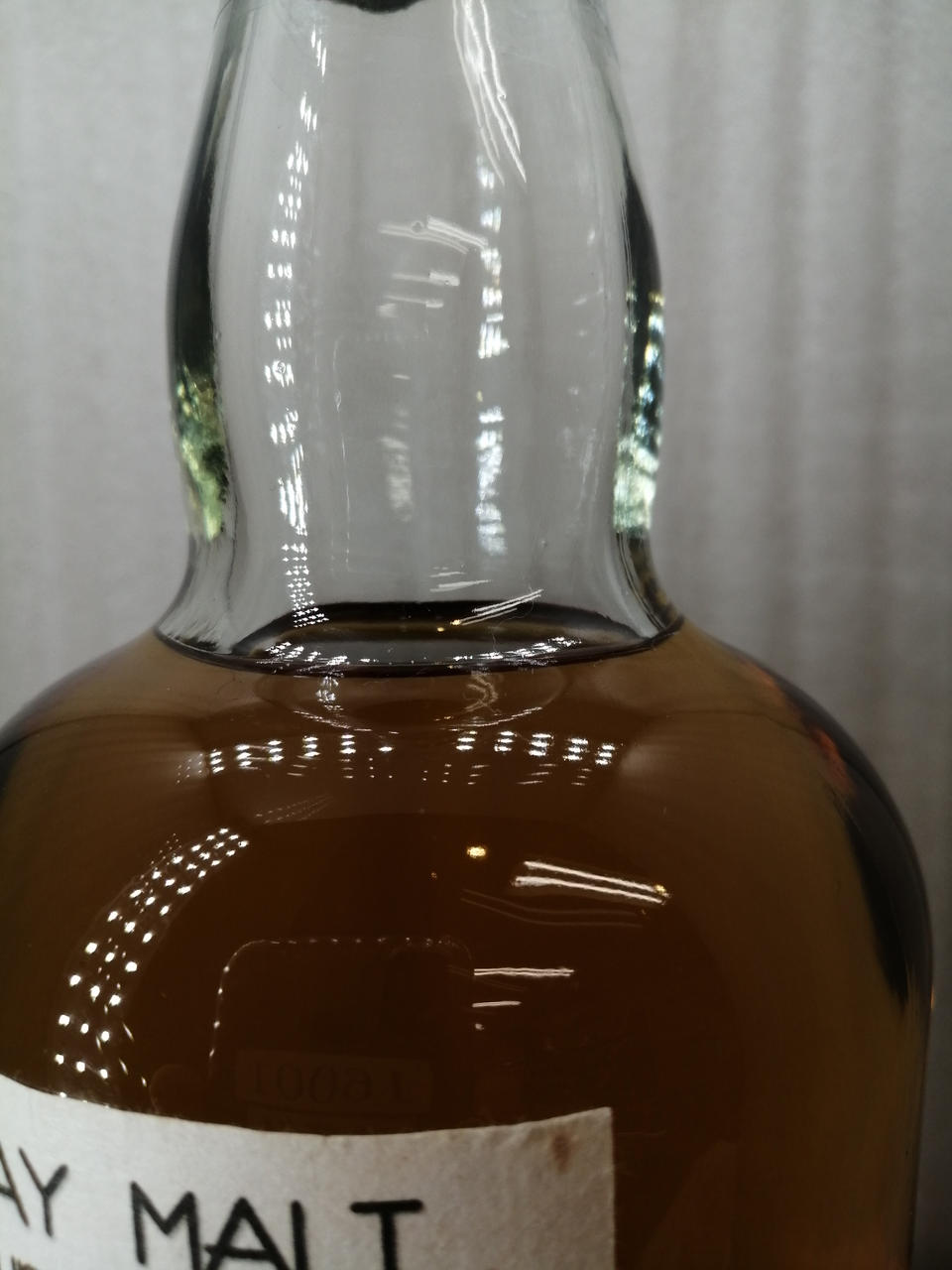 少し液面低下が見受けられます