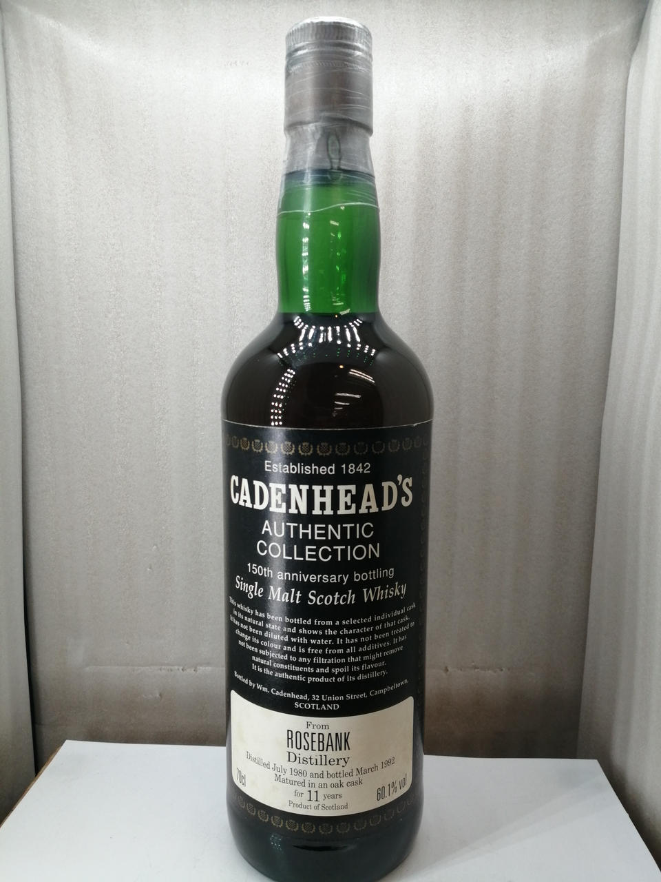 ROSEBANK|ローズバンク11年60.1%(1980年蒸留)ケイデンヘッド
