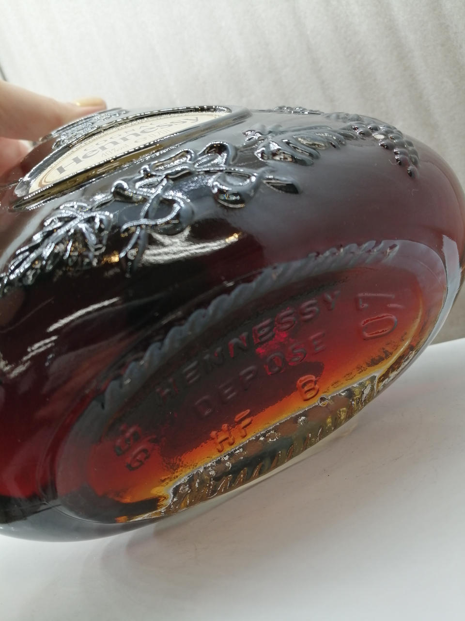 ssx2673様　ヘネシー XO クリアボトル 金キャップ Hennessy ヘネシー XO クリアボトル 金キャップ ブランデー 箱