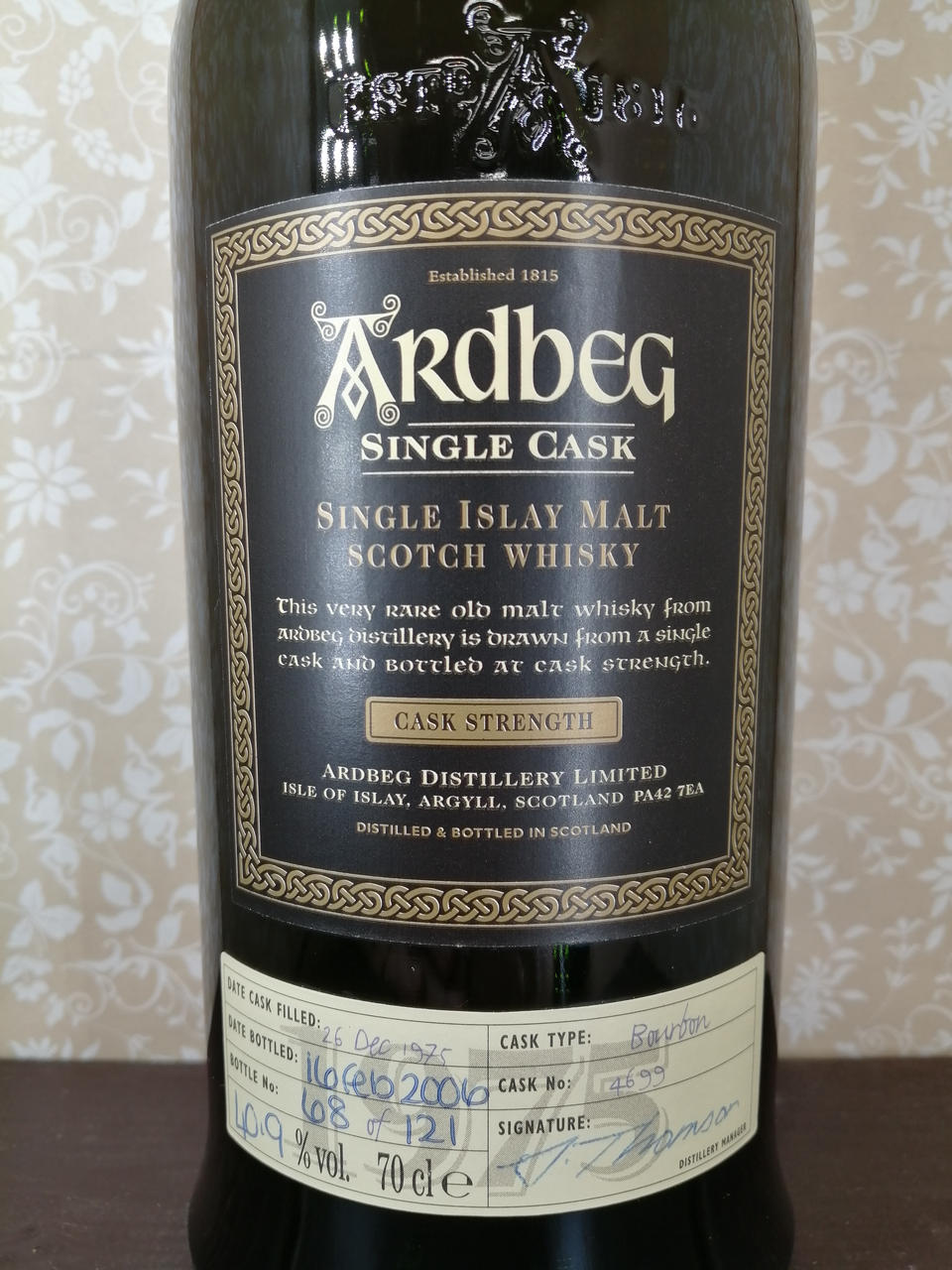 ARDBEG|アードベッグ シングルカスク4699|【ハードオフ公式通販】オフ