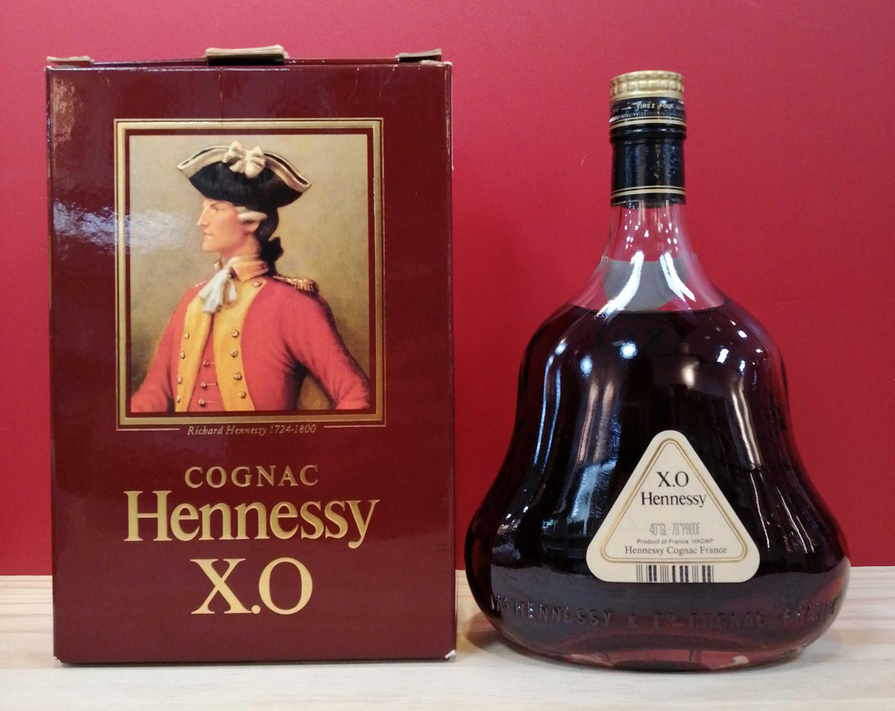 ヘネシーXO 50周年記念ボトル(箱なし) ヘネシー(Hennessy)|ヘネシーXO クリアボトル|HARDOFFオフモール
