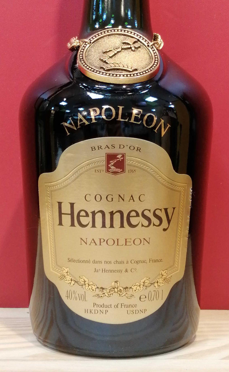 さらに値下げ！！　ヘネシー　Hennessy ナポレオン Hennessy(ヘネシー) ナポレオン コニャック 金キャップ - メルカリ