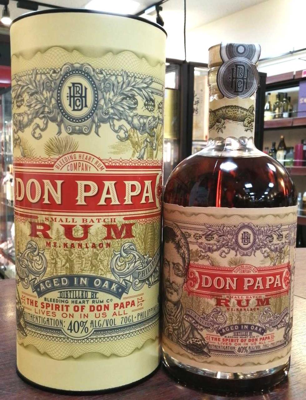 ボトル正面。箱付き