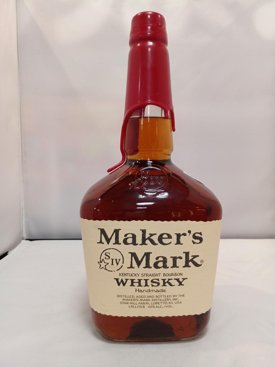 Maker's Mark ウィスキー 2本セット 未開栓 Maker's Mark ウィスキー 2本セット 未開栓 Maker's Mark