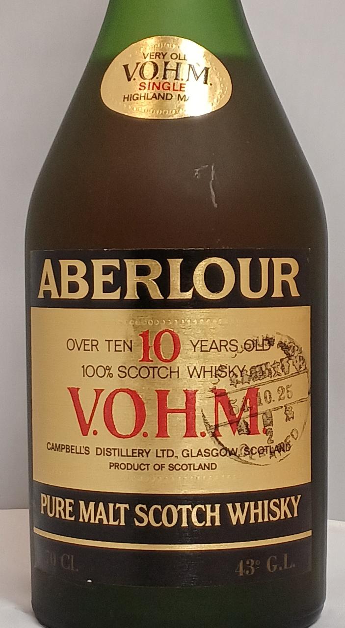 未開封品✨ABERLOUR アベラワー 10年 VOHM ABERLOUR|アベワラー V.O.H.M. 10年|HARDOFFオフモール（オフモ