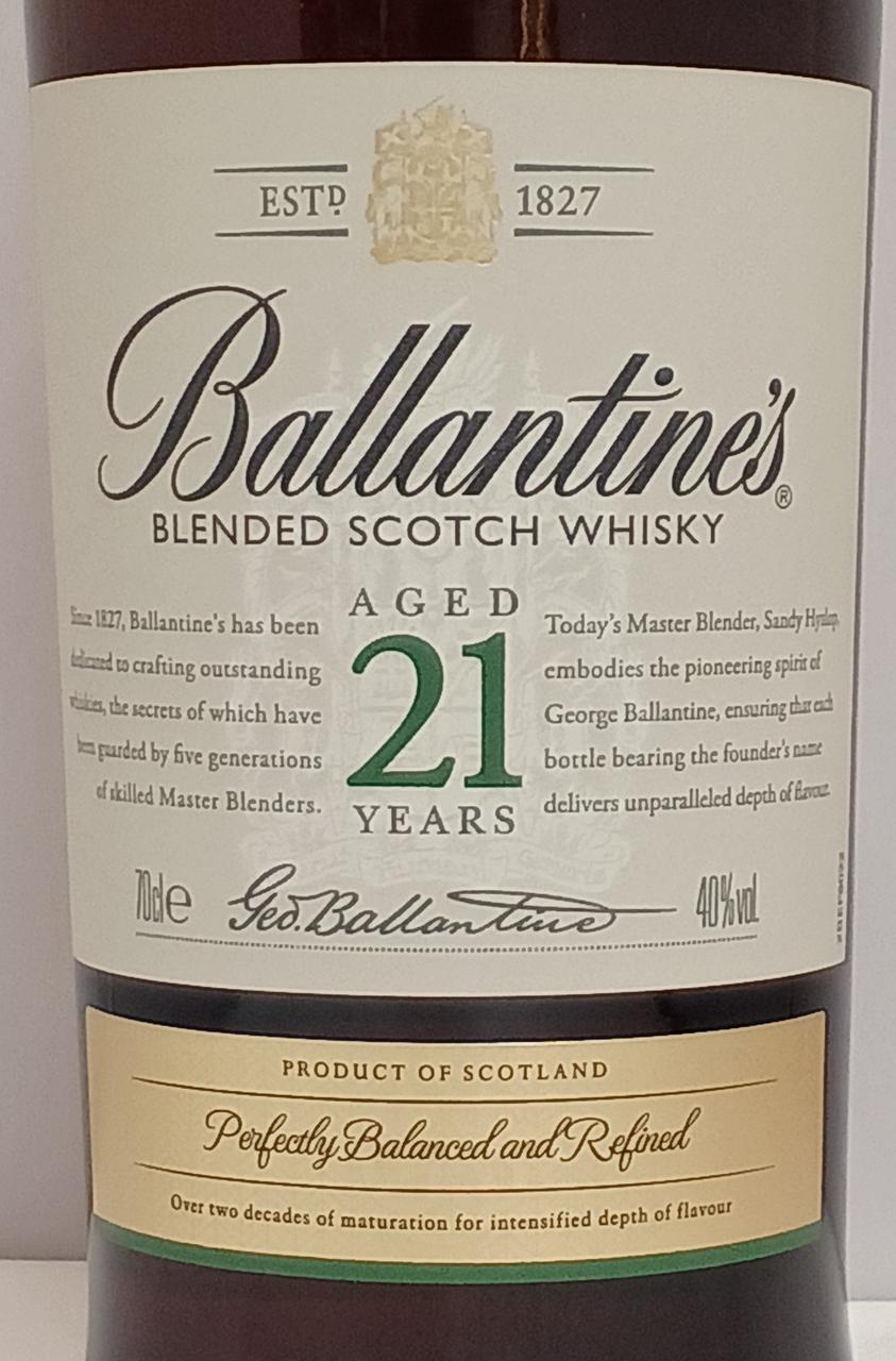 BALLANTYNE CASHMERE - 専用　バランタイン21年　未開栓 楽天市場】バランタイン 21年（スコッチ・ウイスキー