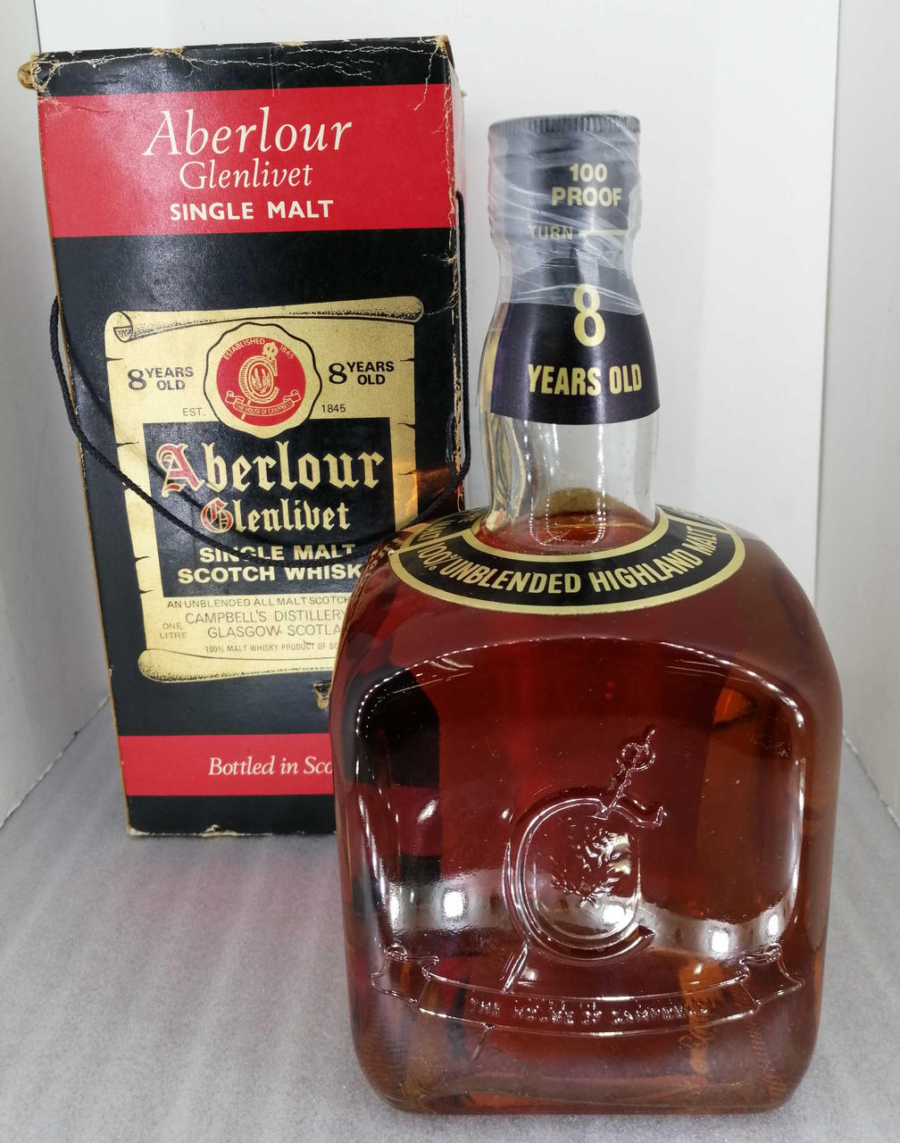 ABERLOUR GLENLIVET|アベラワー8年【1000ml/50度】|HARDOFF