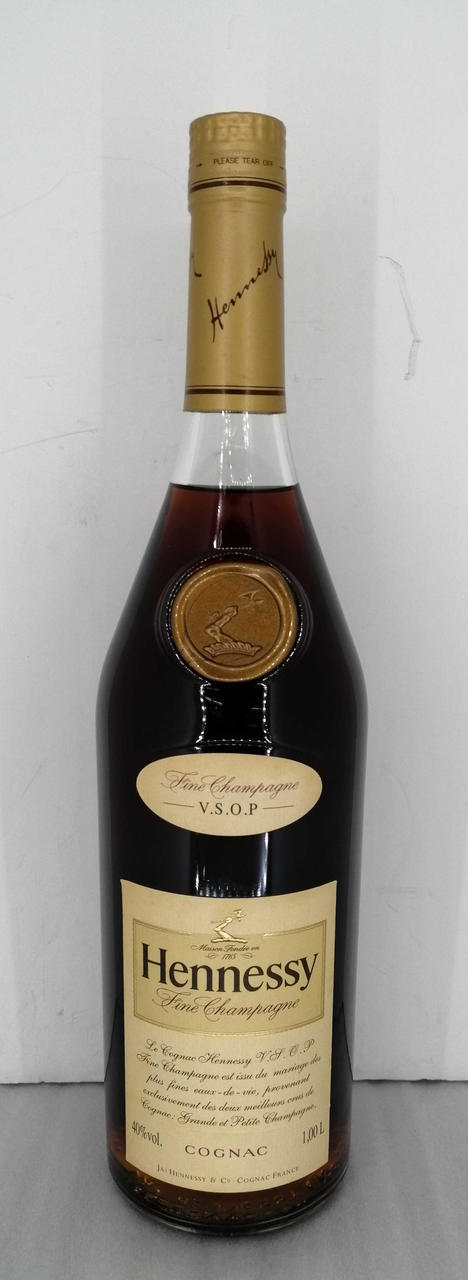 【未開封】Hennessy ヘネシー VSOP フィーヌ シャンパーニュ ① ヘネシー(Hennessy)|ヘネシーVSOP フィーヌシャンパーニュ 1L