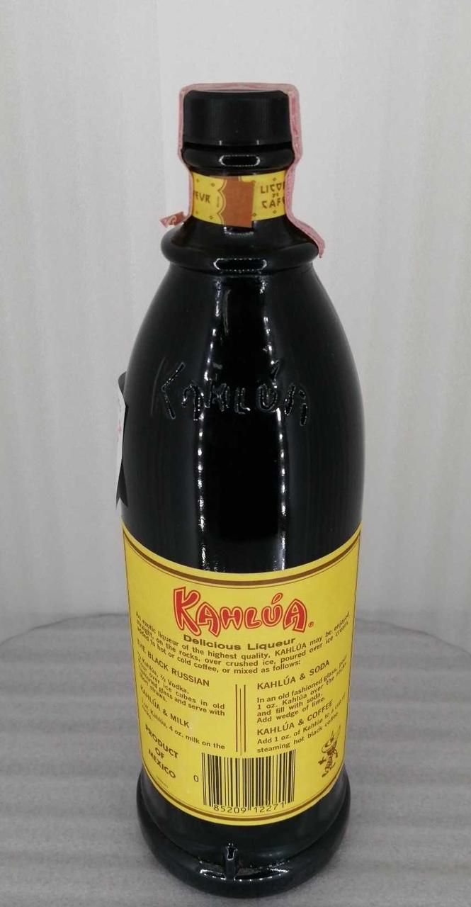 ボトル背面